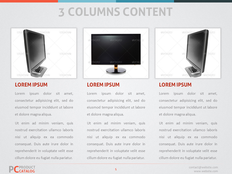 Product Catalog PowerPoint Template by adriandragne GraphicRiver